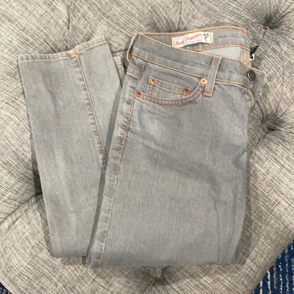 Women’s Red Engine Denim Jeans